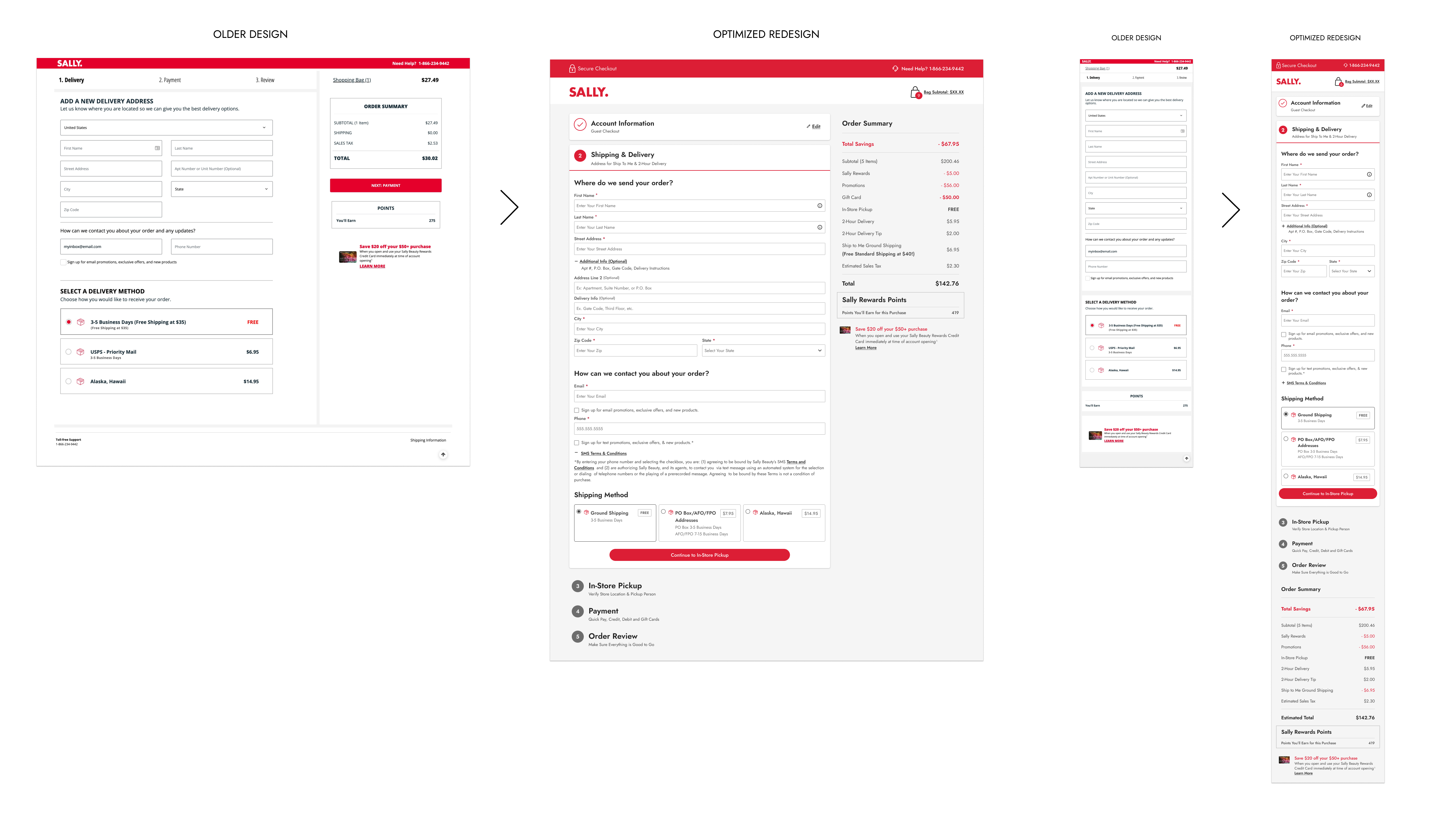 Guest checkout address