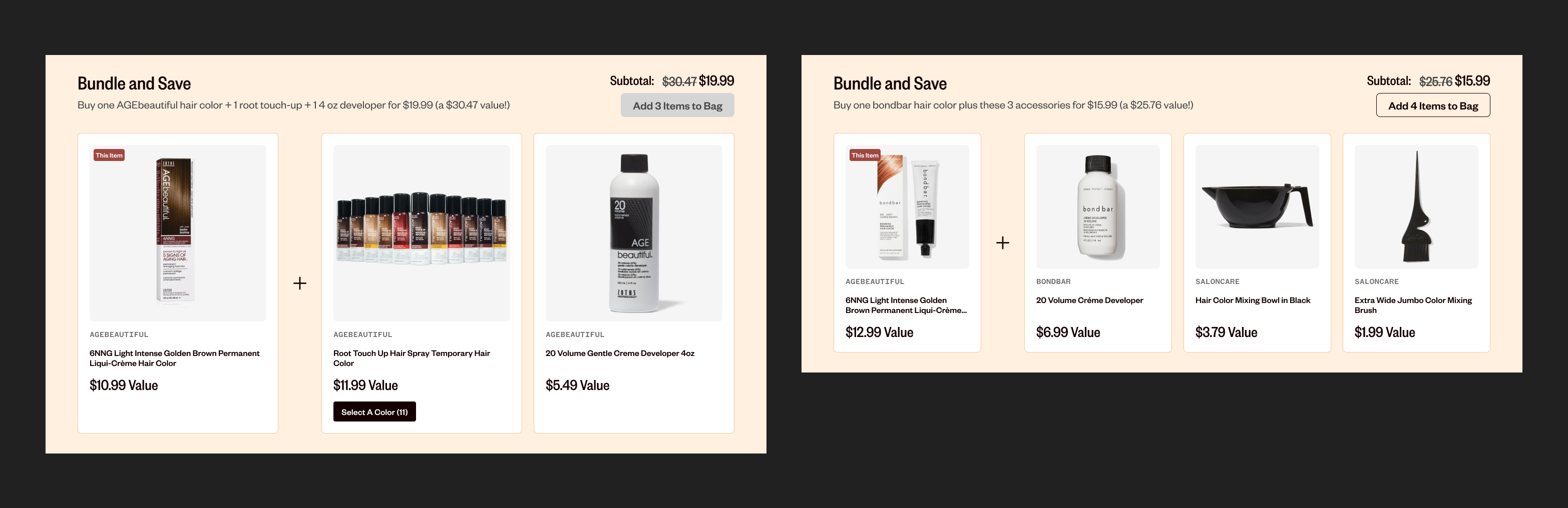 Product Bundle Functionality