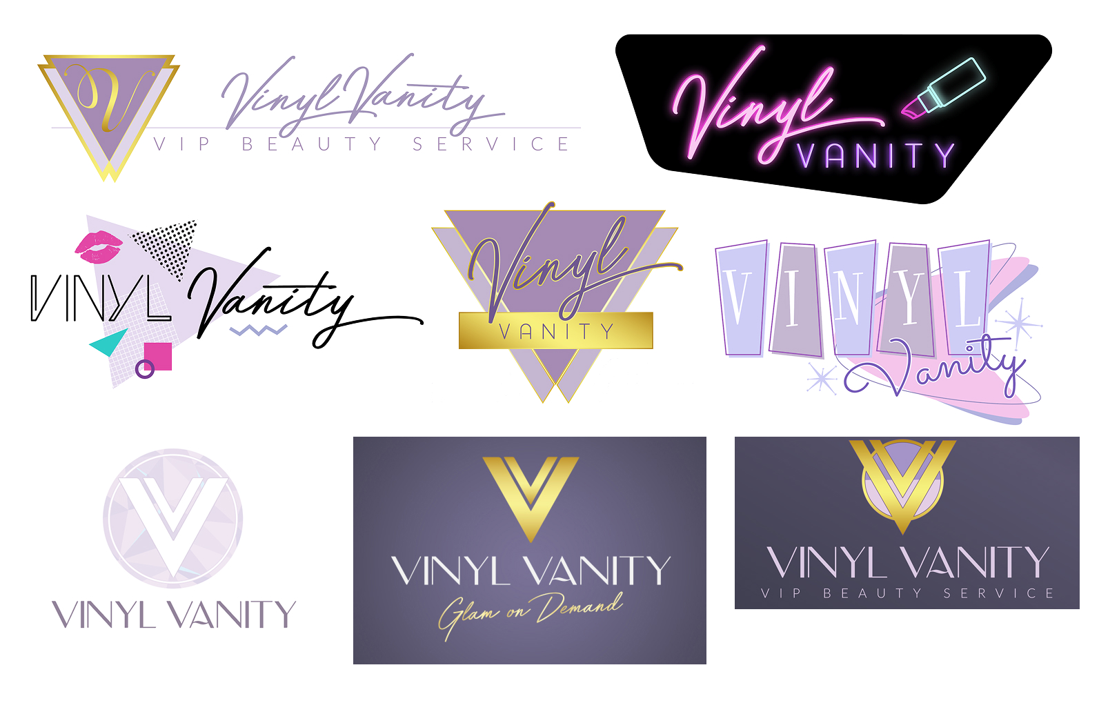 Vinyl Vanity Logos