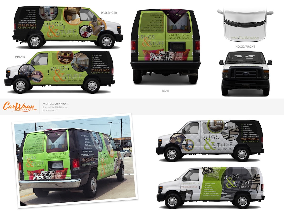Rugs N Stuff Vehicle Wrap