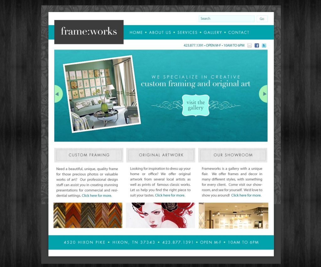 Frameworks Website